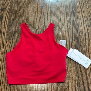 Red Athleta tank top